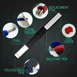 Pen-shaped Phone Holder with Screwdriver Sets, 3 image