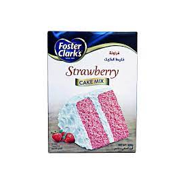 Foster Clark's Cake Mix Strawberry 500g