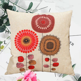 Beautiful 4 piece Soft Cotton Fabric Cushion Cover (premium quality), 4 image