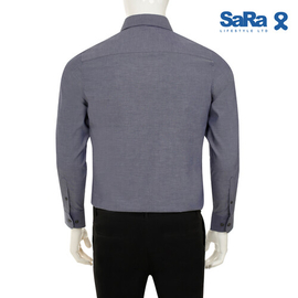 SaRa Mens Formal Shirt (MFS12FCL-Grey), 3 image