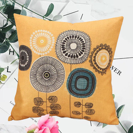 Beautiful 4 piece Soft Cotton Fabric Cushion Cover (premium quality), 3 image