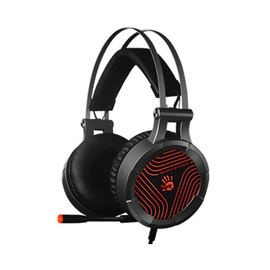 G530 7.1, Dazzling Red Light USB Gaming Headphone- Black