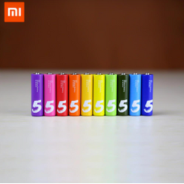 Xiaomi AA Rainbow Zi5 Alkaline Battery -10pcs