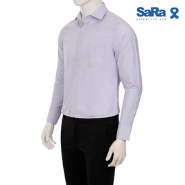SaRa Mens Formal Shirt (MFS12FCD-LT. SKY), 3 image