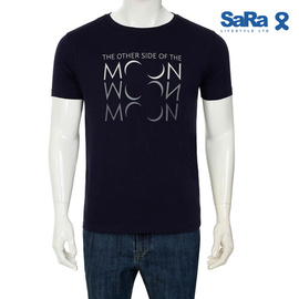 SaRa Mens T-Shirt (MTS631YK-Navy)