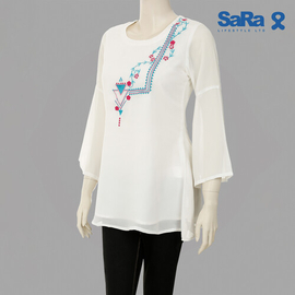 SaRa Ladies Fashion Tops (WFT91YHH-White), 3 image
