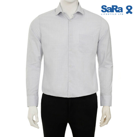 SaRa Mens Formal Shirt (MFS12FCC-Ash)