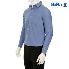 SaRa Mens Formal Shirt (MFS12FCK-Navy), 2 image