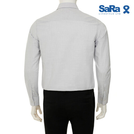SaRa Mens Formal Shirt (MFS12FCC-Ash), 2 image
