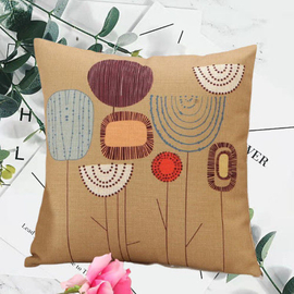 Beautiful 4 piece Soft Cotton Fabric Cushion Cover (premium quality), 5 image