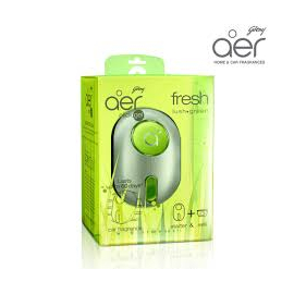 Aer Car Freshener Fresh Green Ac Vent In