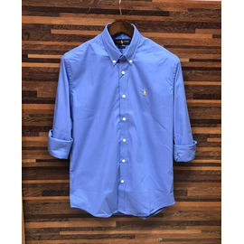 Light Blue Long Sleeve Casual Shirt