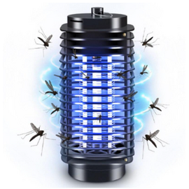 Electronic Mosquito Killer Lamp - Black, 3 image