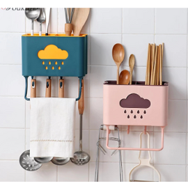 Multi-function kitchen chopstick Drying Rack (Wall mounted)., 2 image
