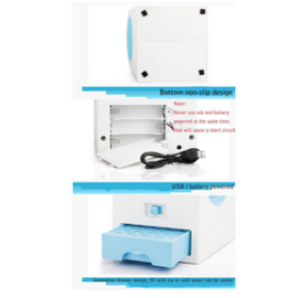 Air Conditioner Shaped Mini Double Cooler Fan & Fragrance, 4 image