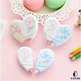 Cute Love Heart Correction Tapes Student Gift Kawaii Stationery Office School Supplies, 4 image