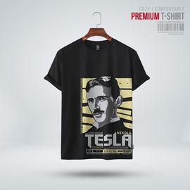 Fabrilife Mens Premium T-shirt - Tesla