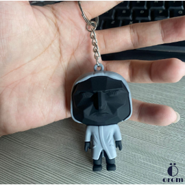 Squid Game Soldier Keychain Popular Series Mini Doll Keychain Car Backpack Pendant Gift, 4 image