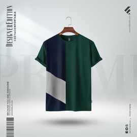 Fabrilife Mens Premium Designer Edition T-Shirt | Green