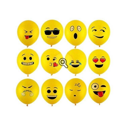 Yellow Emoji Balloon