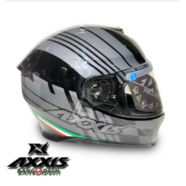 Full Face Axxis Eagle Italy B2 Gloosy Gray