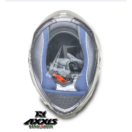 Full Face Helmet Axxis Eagle Speed B2 Matt Black, 6 image
