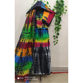 Cotton sibori batik collection- Multicolor Black