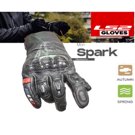 Motor Cycle Racing Hand Gloves LS2 Spark, 4 image