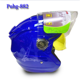 KY-882 Open Face Flip up Helmet - Blue, 2 image