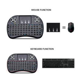 2.4GHz Mini Wireless Keyboard & Mouse Touchpad With RGB Back Light, 4 image