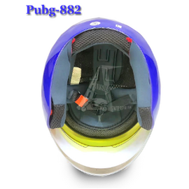 KY-882 Open Face Flip up Helmet - Blue, 3 image