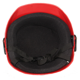 STM Open Face Cap Helmet -Red, 3 image