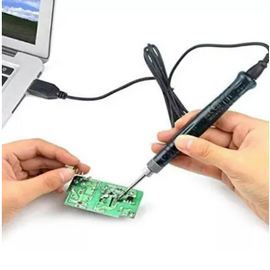 Portable USB Powered Mini 5V 8W Soldering Iron With LED Indicator, 2 image