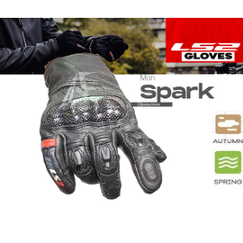 Motor Cycle Racing Hand Gloves LS2 Spark, 5 image
