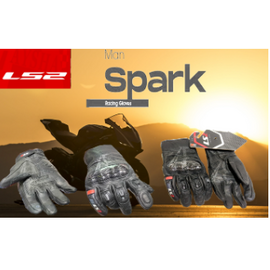 Motor Cycle Racing Hand Gloves LS2 Spark