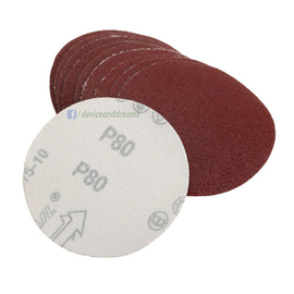 4 inch Velcro Sand Disc Velcro Fastgrip Abrasive Paper Sanding discs for Wood, Plastic, Resin, Paint and Metal (10 Pieces), 2 image