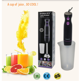 SOKANY Electric Food Blender Mixer Egg Beater Hand Blander Include Cup WK-1705