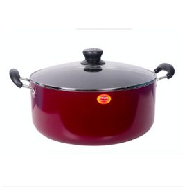 Noah Non-Stick Casserole -Maroon 32.5 cm