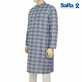 Sara Mens panjabi blue, Size: S, 2 image