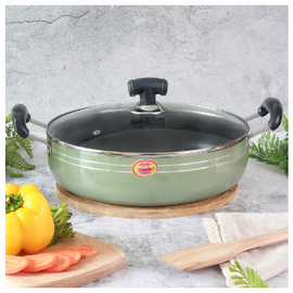 Noah Nonstick Multipan / Pot - 28.5 cm - Olive, 2 image