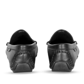 AAJ Ultra Premium Soft Leather Loafer For Men S320 Black, Size: 39, 3 image