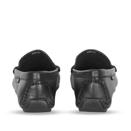 AAJ Ultra Premium Soft Leather Loafer For Men S328 Black, Size: 44, 3 image