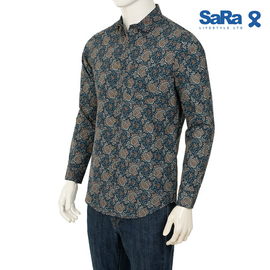 SaRa Mens Casual Shirt (MCS602FCH-Printed), Size: S, 2 image