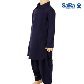 SaRa Boys Kabli Set (MIN2BKB22FCAK-Navy), Baby Dress Size: 2-3 years, 2 image