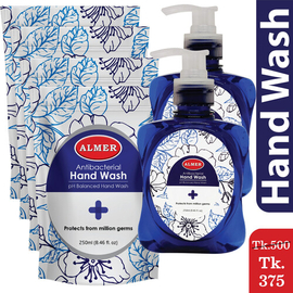 Almer Hand Wash Combo (4 Pouch+2 Bottle)