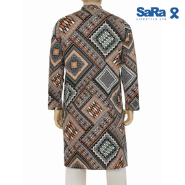 SaRa Mens Panjabi (MPJ662ACB-Printed), Size: S, 3 image