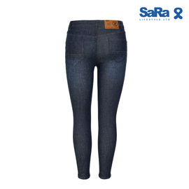 SaRa Ladies Denim Pant (WPT291YIB-Indigo Dark), Size: 28, 2 image