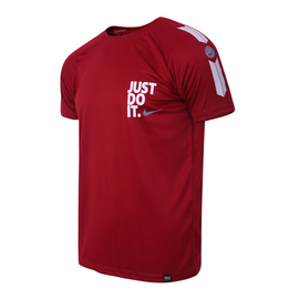 Premium Quality Red Stylish Jersey T-shirt, Size: M