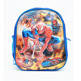 Spider Men 3D Design Kids School Bag