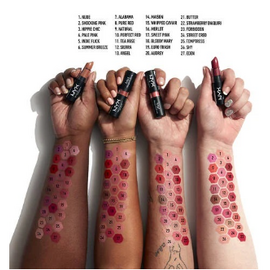 Nyx Professional Makeup-Velvet Matte Lipstick-Bloody Mary, 4 image